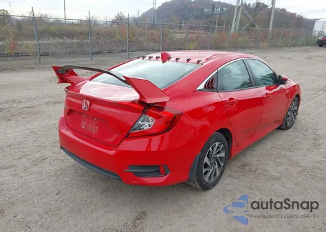 2017 Honda Civic Ex from USA, damaged, VIN 2HGFC2F76HH557084